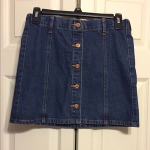 Jean skirt